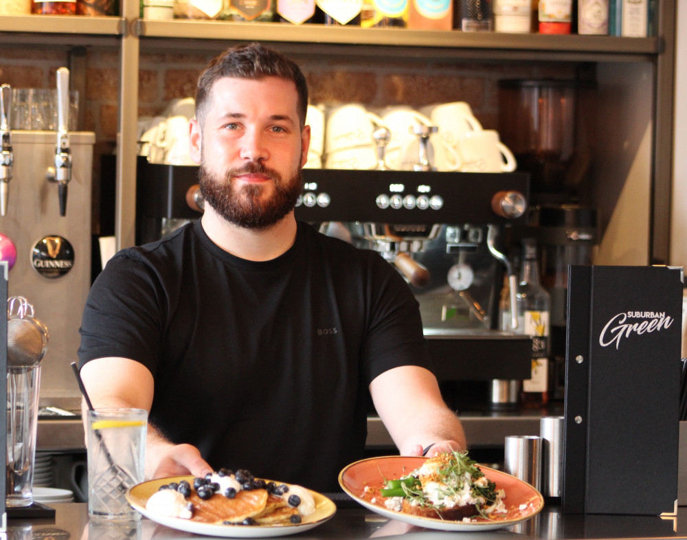 Broken Cross resident Cal Gregg-Williams is a Co-Owner of Suburban Green Macclesfield, and moves from their successful Wilmslow establishment to get the new bar going. (Image - Alexander Greensmith / Macclesfield Nub News)