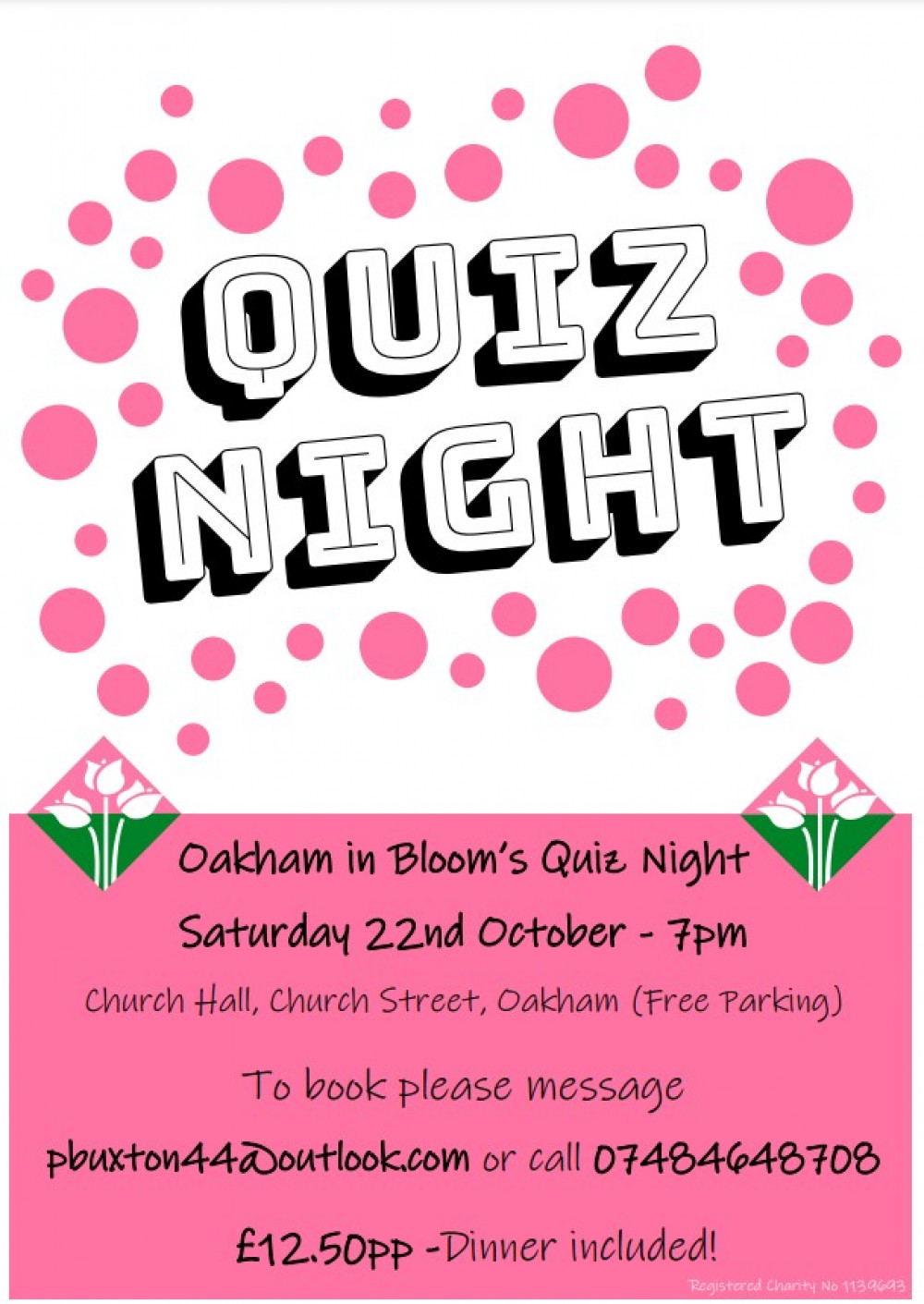 Oakham in Bloom Quiz Night