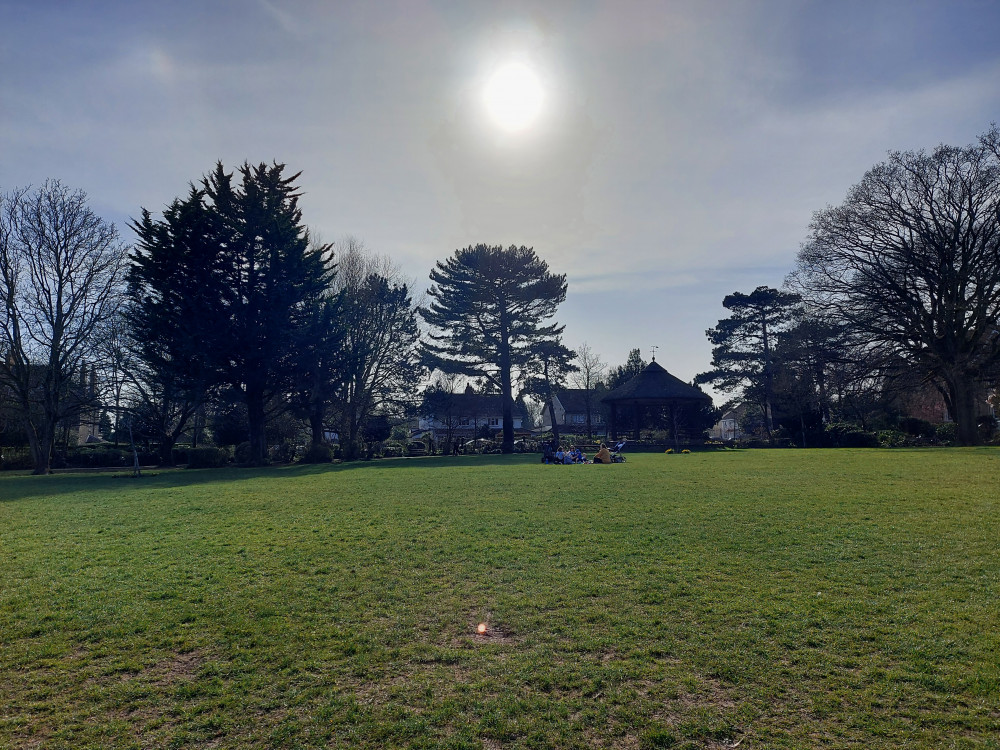 The Frome Park in March 