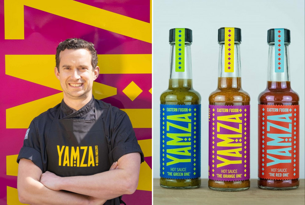 L: Ed McLachlan. R: The new sauces (Yamza)