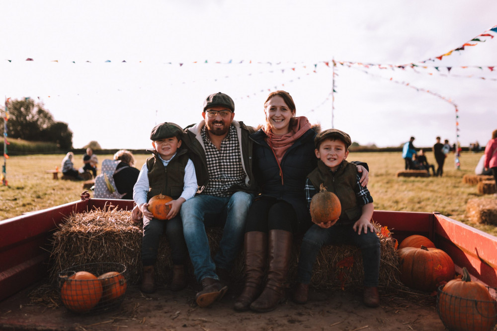 Family Fun at Forage Farm Shop’s Pick Your Own Pumpkins