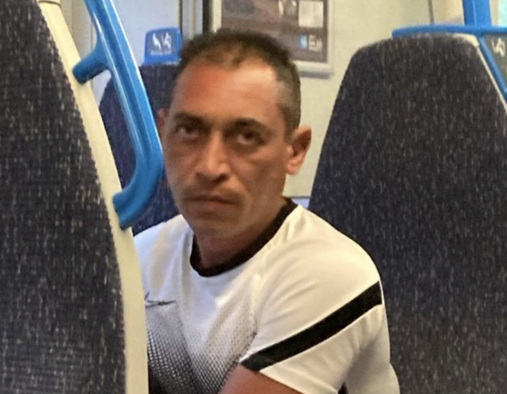 Do you recognise this pervert? Police are hunting him after he exposed himself to a 14-year-old girl and her mum