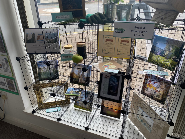 The exhibiton in Coalville town centre runs throughout October. Photos: Coalville Nub News