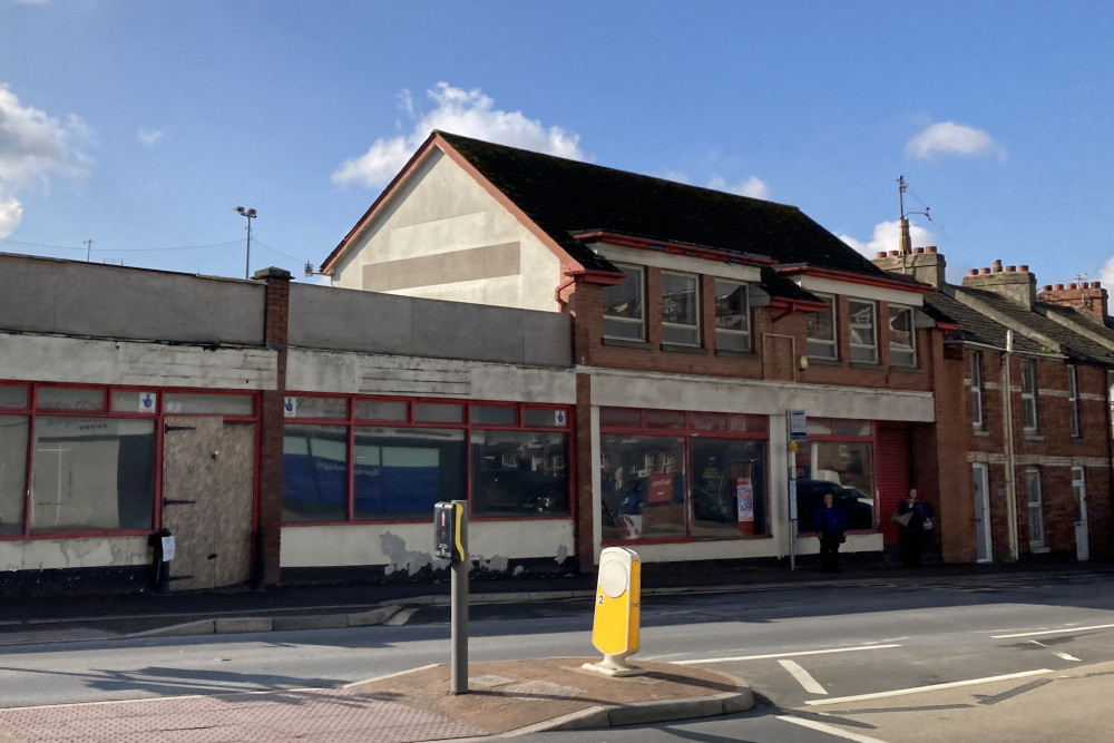 The vacant premises on Bitton Park Road, Teignmouth (Nub News/ Will Goddard)