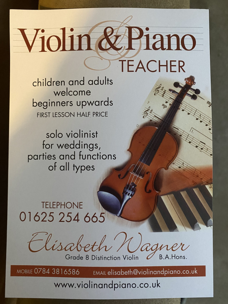 Elisabeth Wagner Violin & Piano is based in Upton Priory.