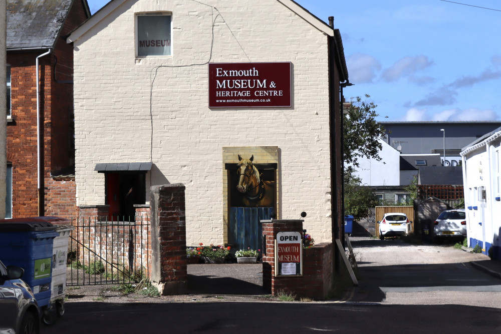 The mural at Exmouth Museum and Heritage Centre (Nub News/ Will Goddard)