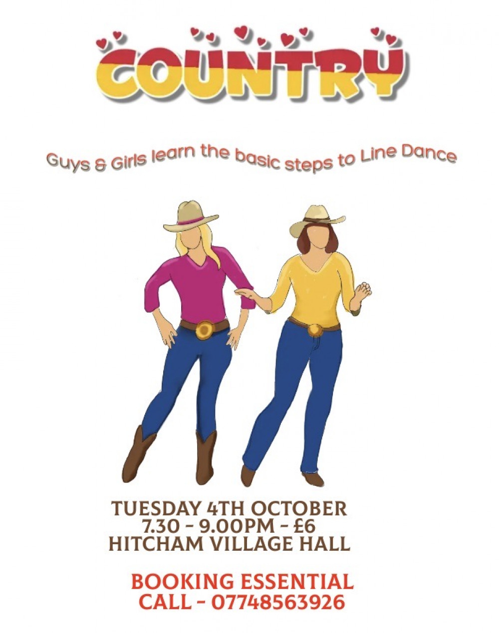 Learn The Basic Line Dance Steps Community Events News Hadleigh