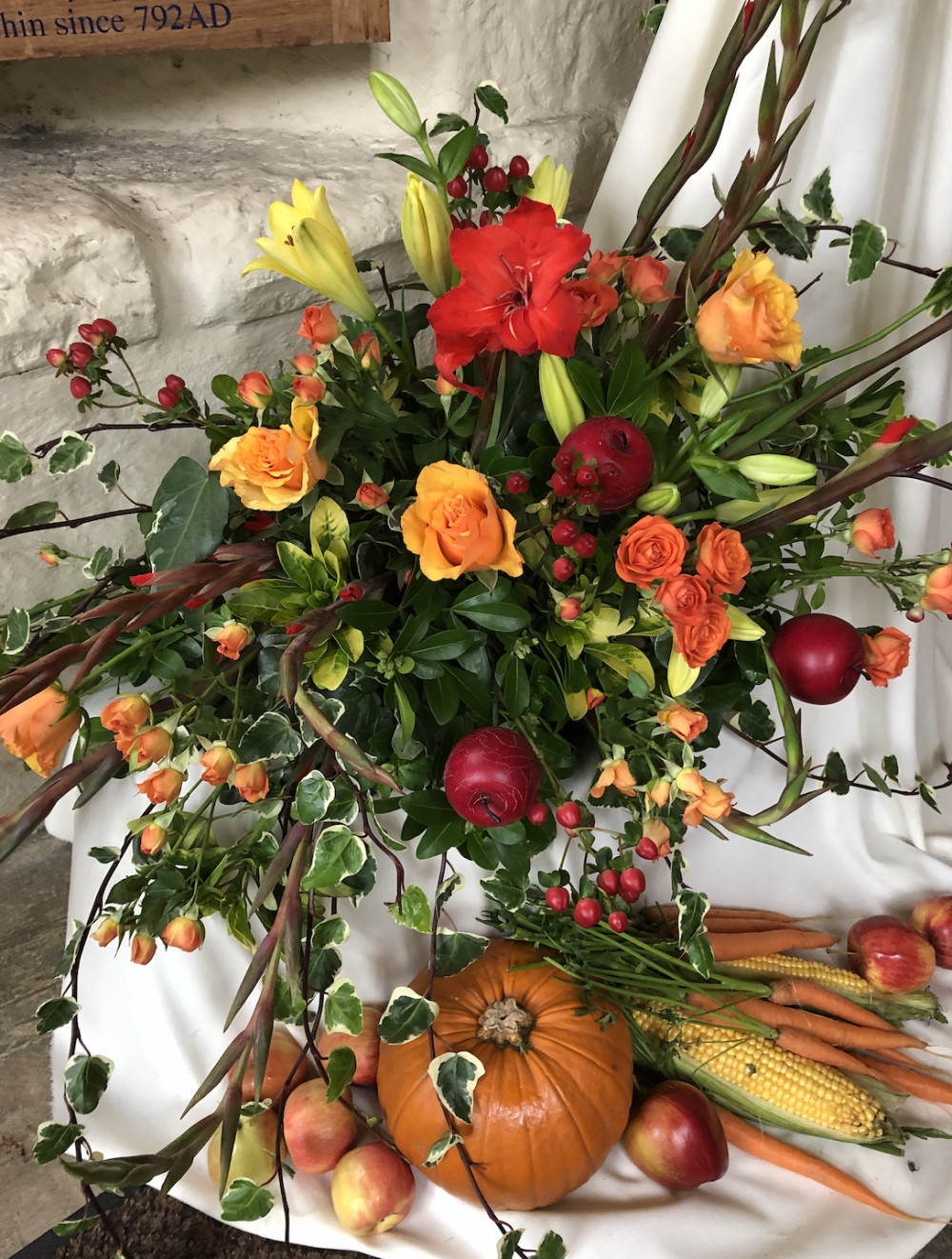We turn our thoughts to Harvest, A Churchwarden Writes. CREDIT: St Mary's Church  