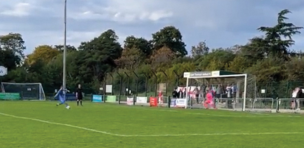 Bradleigh Rowland converts the winning penalty Bradleigh Rowland converts the winning penalty