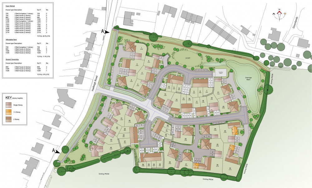 Development plan for Elmsett