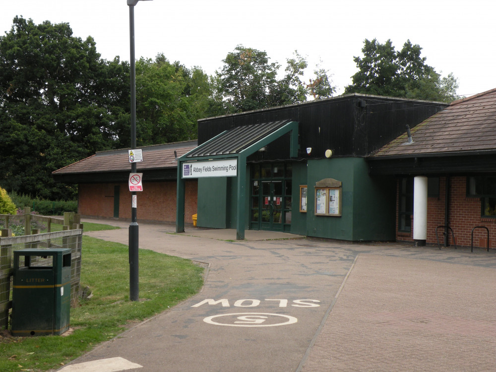 The remains of a medieval wall were discovered buried near Abbey Fields swimming pool in August