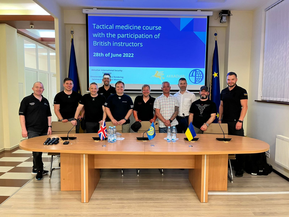 Special Incident — GWAAC Tactical Medicine Training in Ukraine — for an extraordinary air ambulance charity lifesaving mission that has been undertaken in the past 12 months