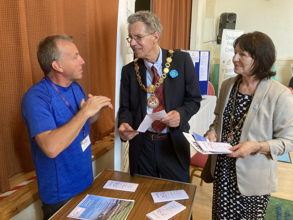 The Mayor and Deputy Mayor of Cowbridge and Llanblethian are inviting guests to join them at the monthly Coffee and Drop-in Morning on Saturday 1st October 