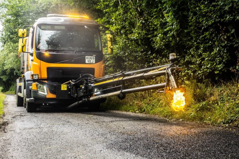 Dragon Patcher (Image: Devon County Council) Dragon Patcher (Image: Devon County Council)