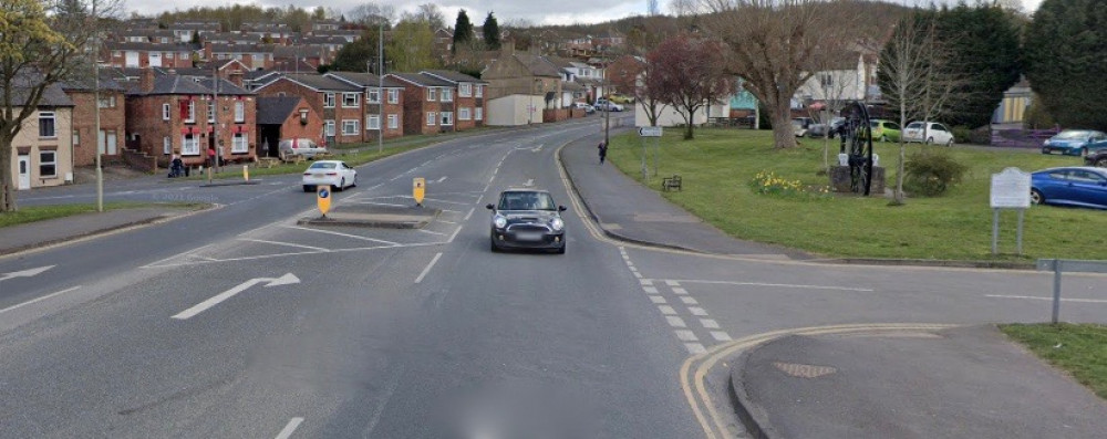 The man was discovered in the City of Dan area of Whitwick. Photo: Instantstreetview