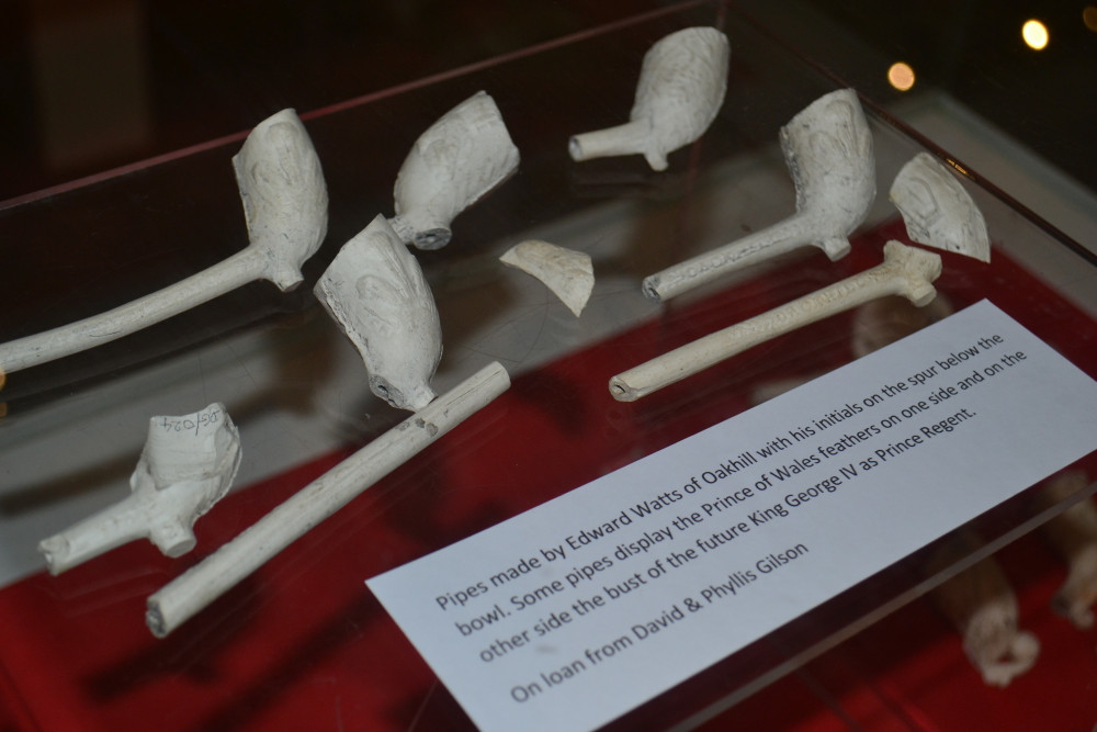 The talk supports the latest exhibition at Radstock Museum which shows a display of pipes made in the area, with information panels with copies of old documents to accompany them.