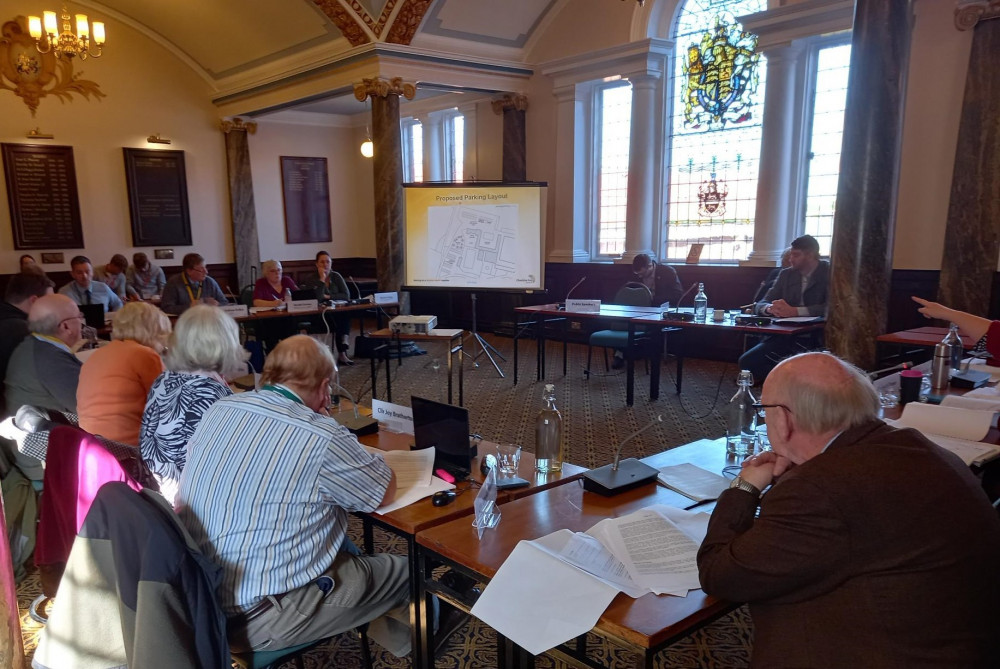 Southern planning committee meeting yesterday (Wednesday).