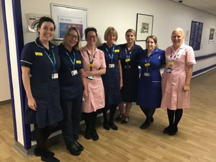 The infant feeding team at South Warwickshire University NHS Foundation Trust (image supplied)