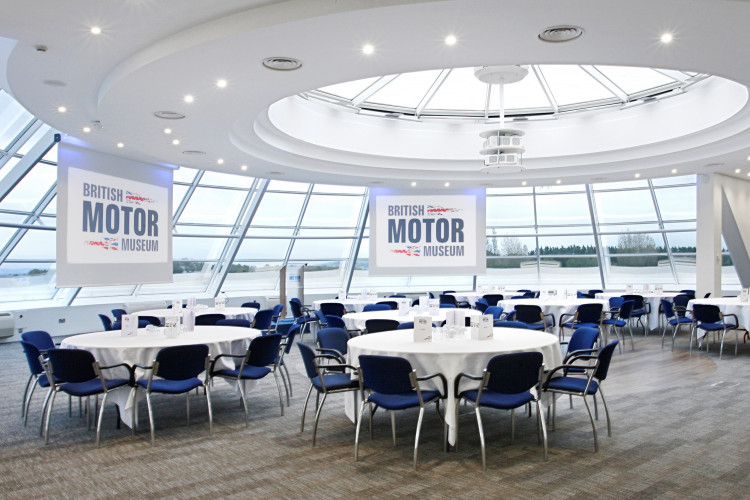 The south wing at the British Motor Museum has been turned into four new meeting rooms