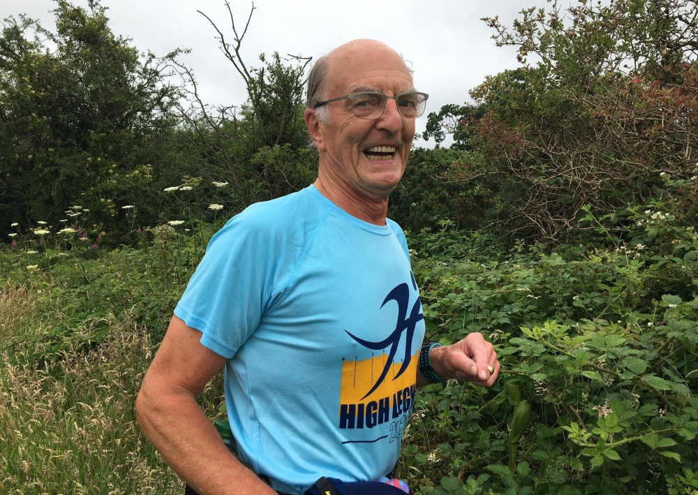 Macclesfield 84-year-old Harry Newton has been running marathons for over a quarter century, and will take on this Sunday's London Marathon on October 2. Good luck Harry! (Image - Harry Newton)