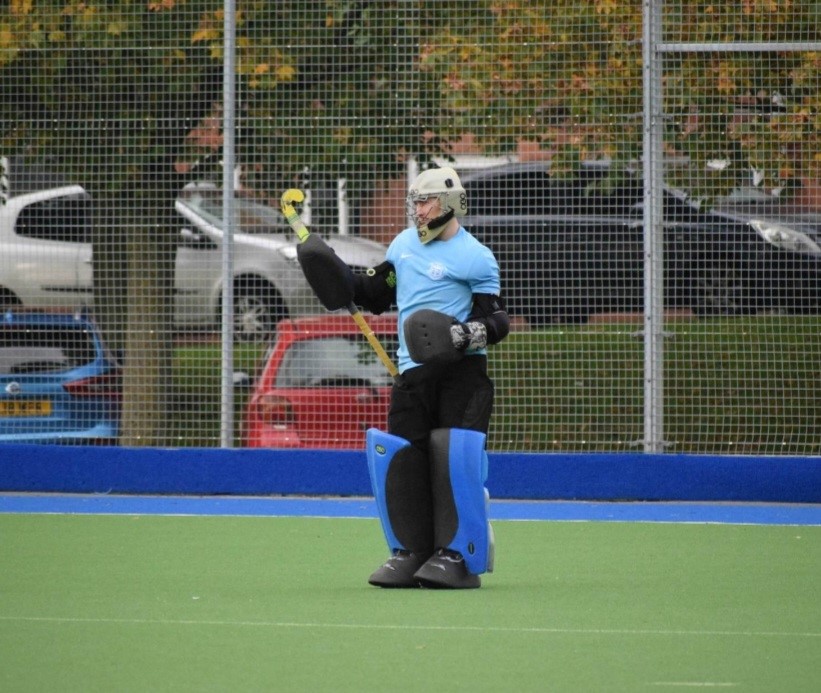 Leek's Keeper Adam Knott keeping his 1st clean sheet of the season