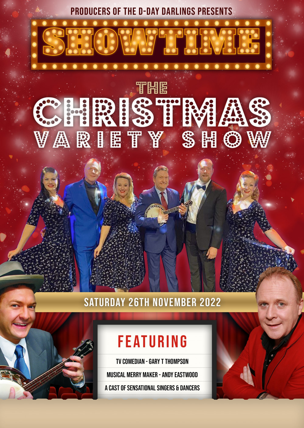 The D-Day Darlings Christmas Variety Show will be at the Century Theatre in Coalville