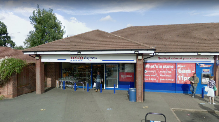 Leyes Lane Tesco Express closed on October 1 for around three weeks (image via google.maps)