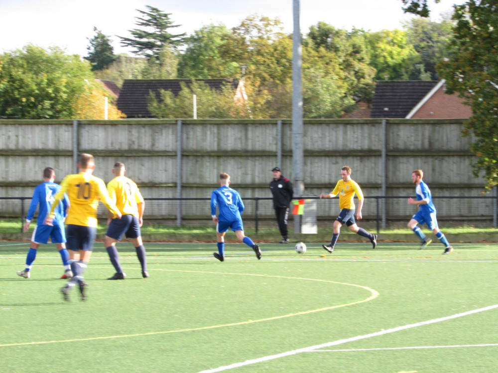 RS Sports finished with just eight players on the pitch with three of their players receiving red cards