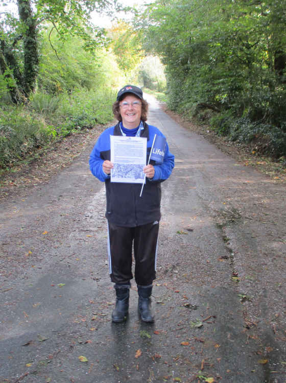 RNLI branch secretary Wendy Cummins is looking forward to the annual autumn sponsored walk