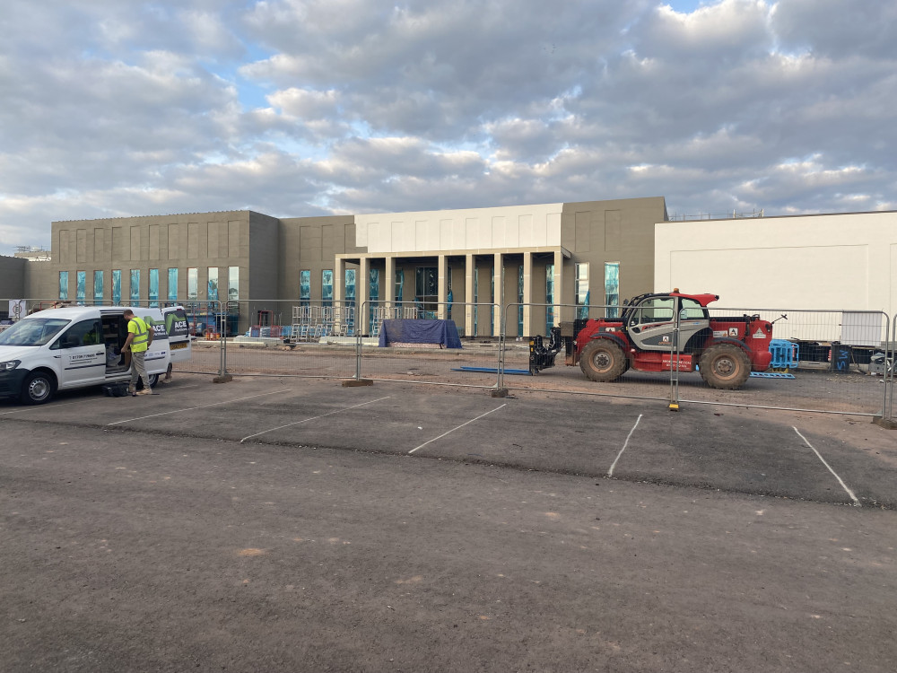 Work began at the Glasshouse Lane site for the new Kenilworth School in May 2021