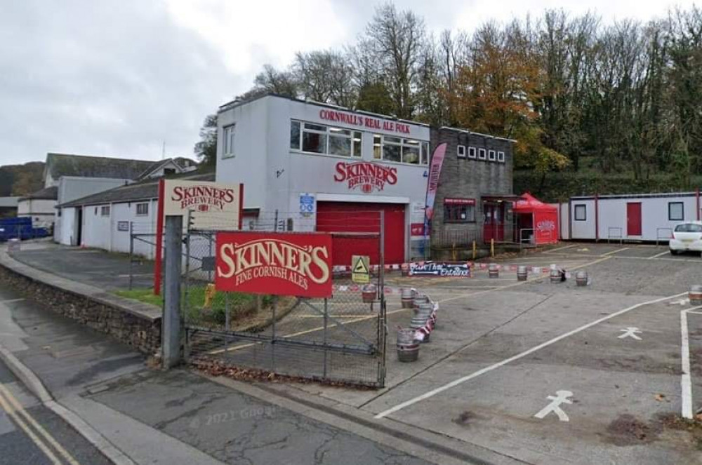 Skinners Brewery - Credit Google Maps 