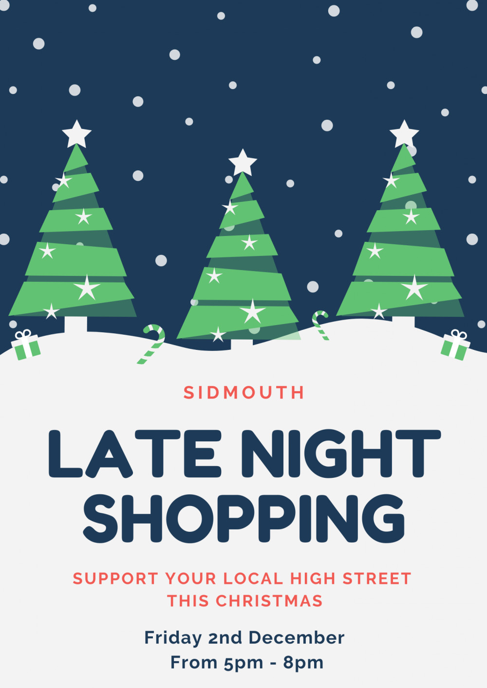 Sidmouth Christmas Late Night Shopping