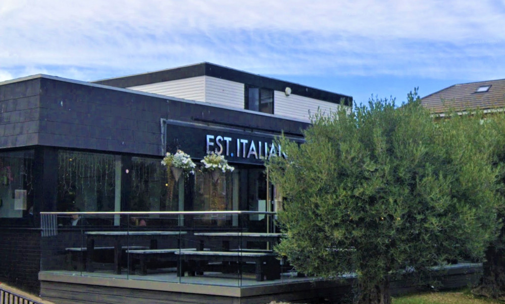 Est. Italian on Banks Road, West Kirby - Image: Google Est. Italian on Banks Road, West Kirby - Image: Google