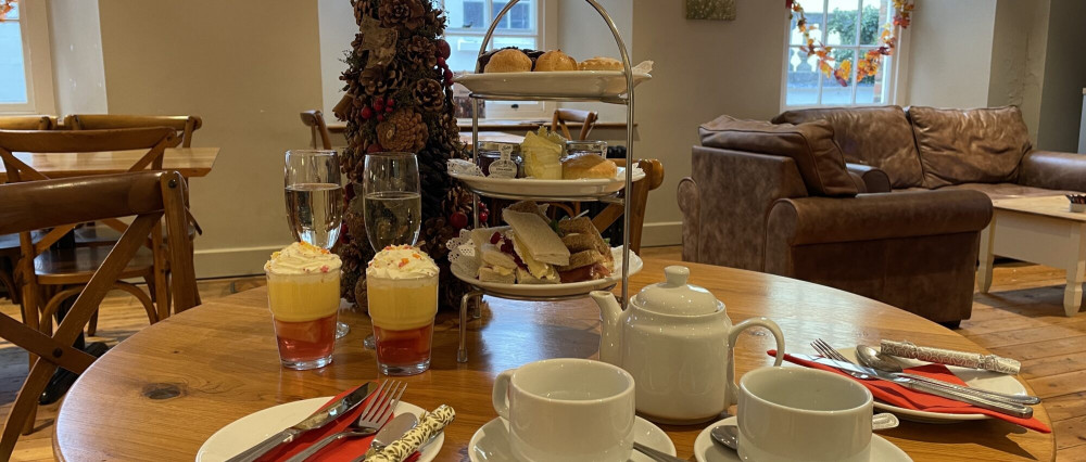 Christmas afternoon tea