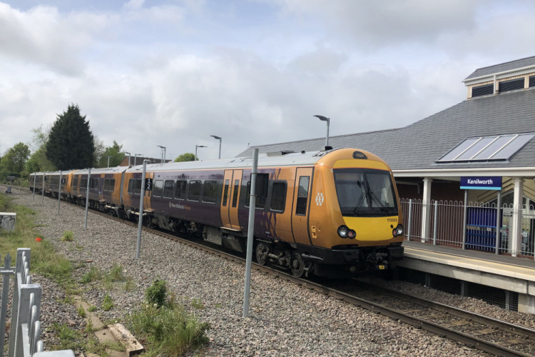 West Midlands Railway says all trains will be cancelled at Kenilworth Railway Station on Saturday October 8 (Image via WMR)