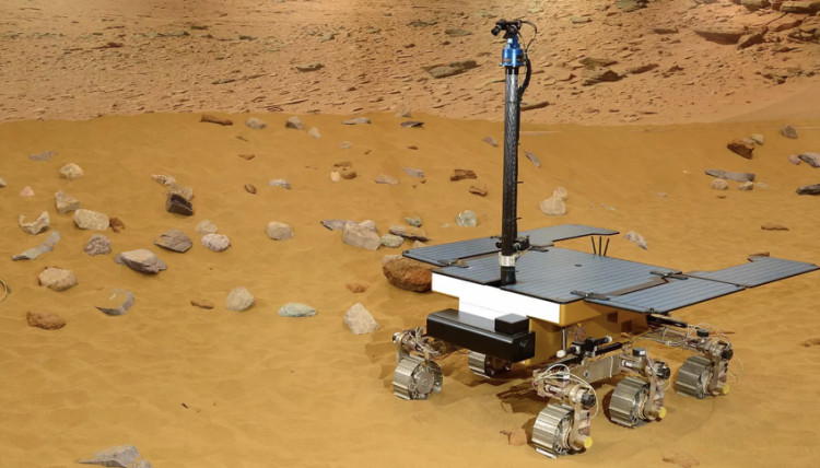 The Mars rover, built by Airbus at Stevenage in the UK. CREDIT: Airbus 
