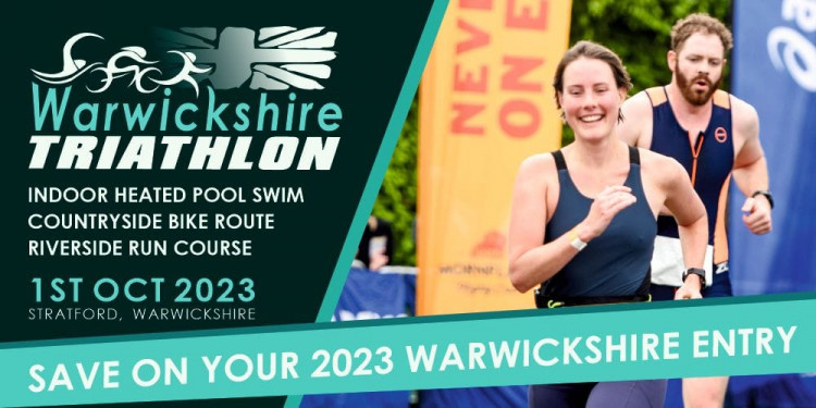UK Triathlon hosts two events in Warwickshire every year (image supplied)