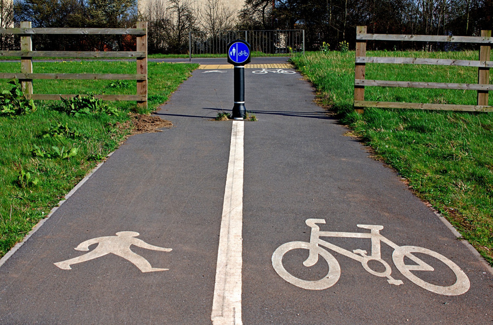 Warwickshire County Council has already begun groundwork to convert a footpath through Woodloes Park in Warwick