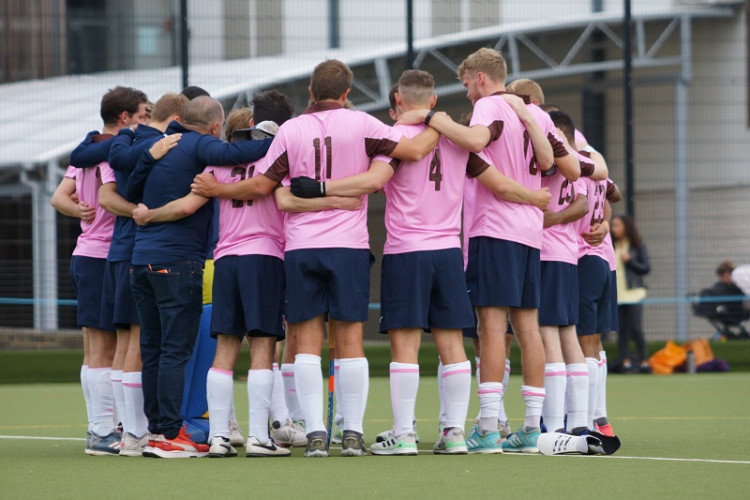 Teddington HC lost their second game of the season against Southgate. Photo: Mark Shepherd.