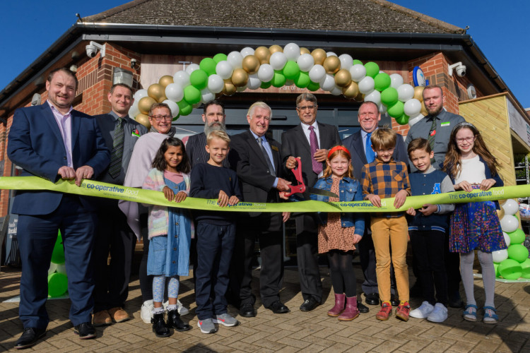 A Bewiched coffee shop has opened at Balsall Common's Co-op - the first of 15 cafes to open in the society's stores (image via Heart of England Co-operative Society)