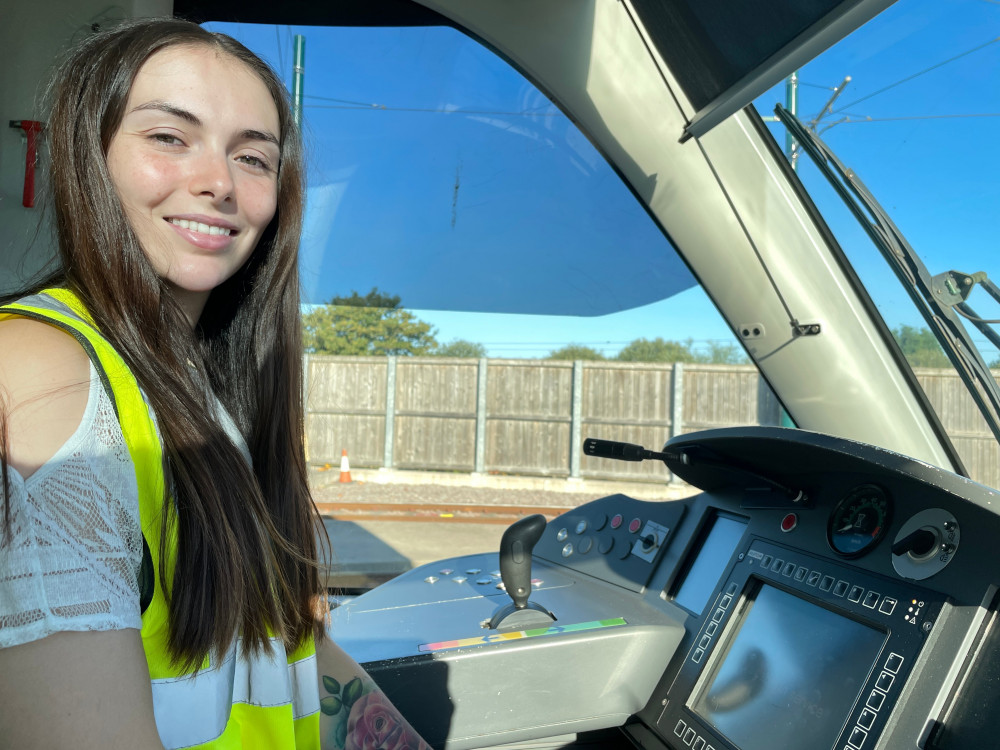 Tram Technical Manager Laura Bartram (pictured) has been shortlisted in the Rising Star category. Photo courtesy of NET.