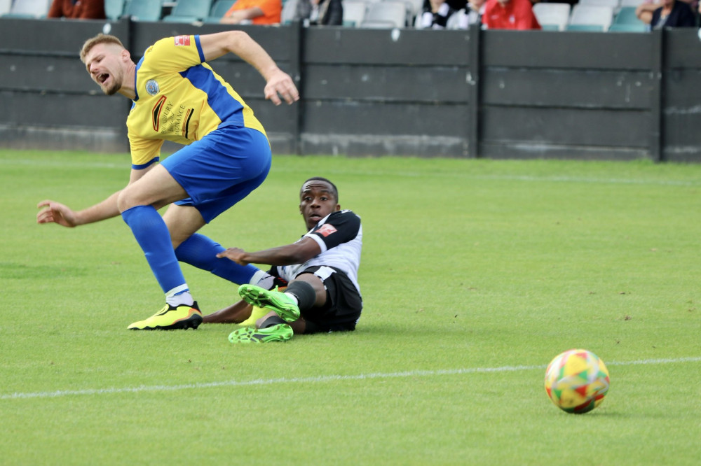 Kingstonian drew with Wingate and Finchley earlier this season. Photo: Hanwell Town. Kingstonian drew with Wingate and Finchley earlier this season. Photo: Hanwell Town.