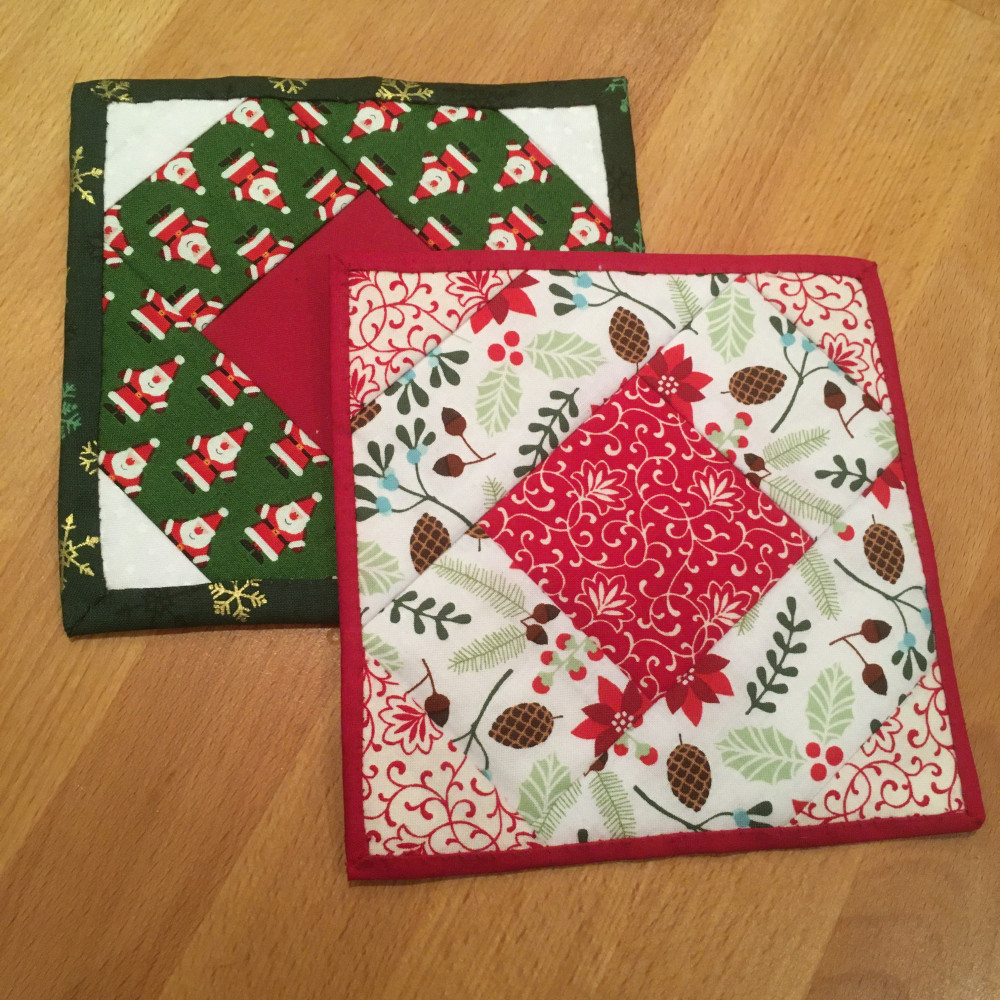 Why not join us for a relaxing evening of hand quilting this winter and make yourself a festive themed coaster?