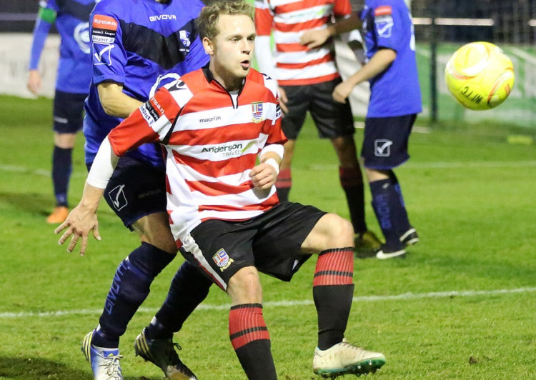 Kingstonian bowed out of the FA Trophy after a penalty shoot-out defeat. Photo: Martin Addison.