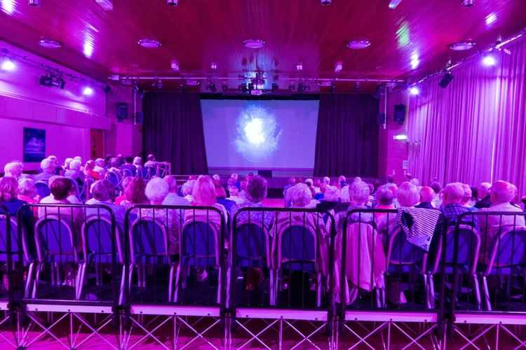 Cinema screenings are among the events forming Heswall Hall's packed schedule