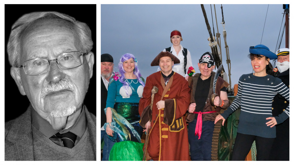 Alfred Knightbridge attended Maldon Drama Group's first production in October 1952 and has been a member for over 60 years.