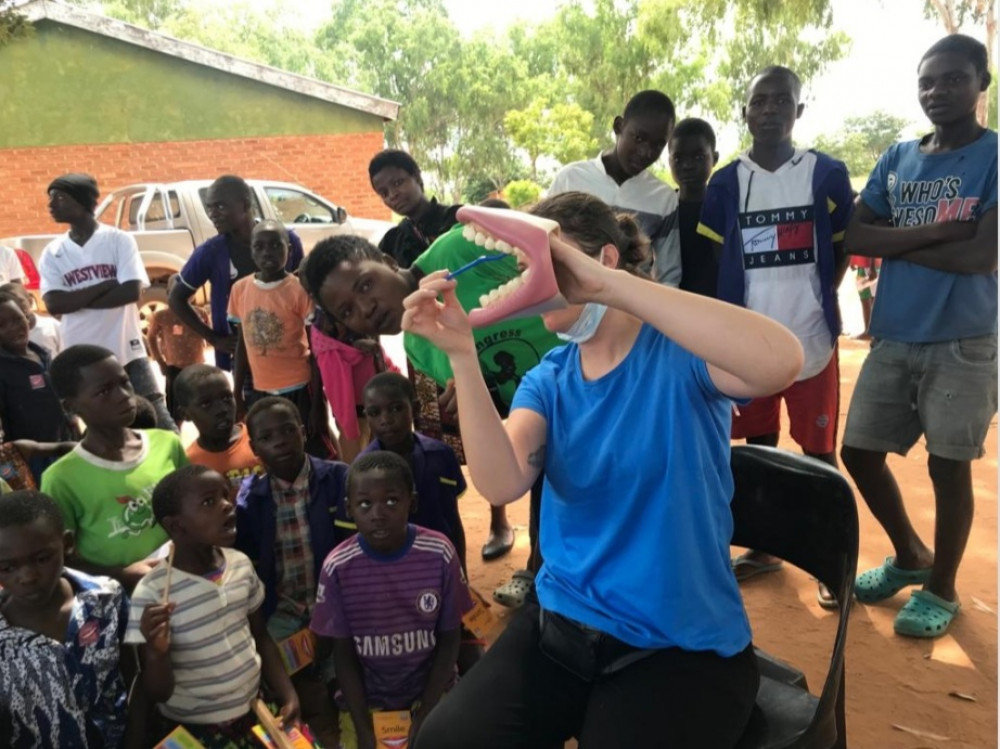 Congleton dental nurse, Emma Sadio, is taking time from her paid job to treat people in one of the world's poorest countries.