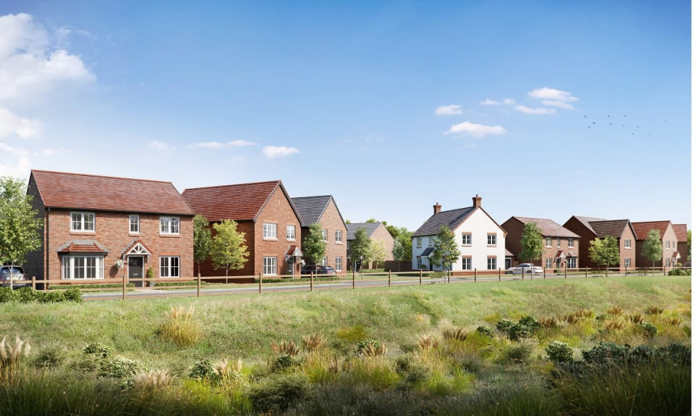 The Millbrook Place development will be constructed off David Whitby Way after being approved by Cheshire East Council (Taylor Wimpey).