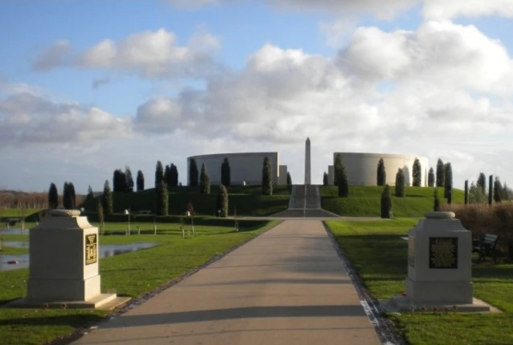 The National Arboretum Memorial in Staffordshire will be the group's destination