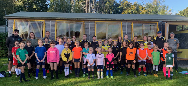 The girls within FCYFC and Argyle Community.